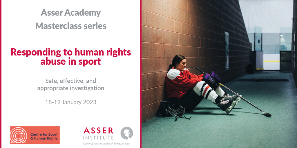 Asser Academy Masterclass series: Responding to human rights abuse in sport
