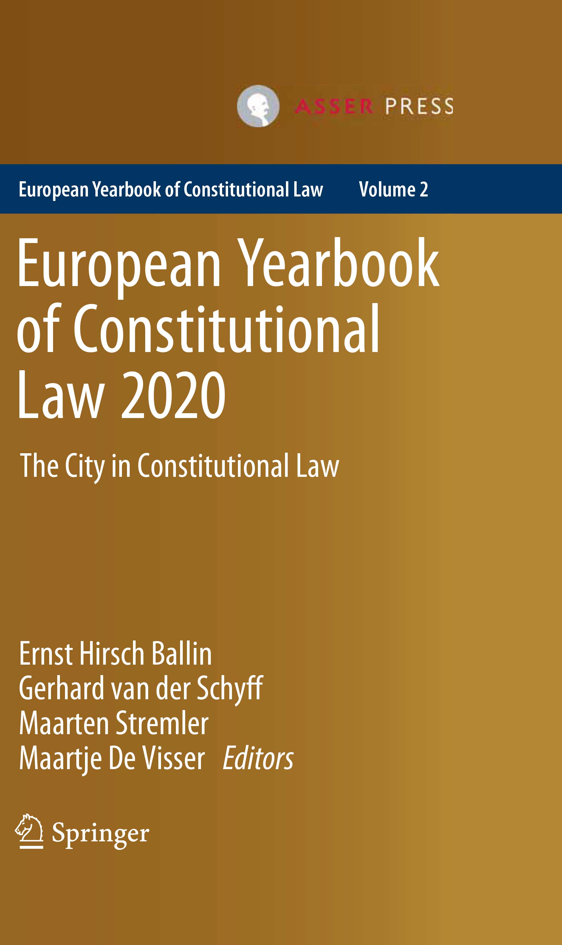 European Yearbook of Constitutional Law 2020 - The City in Constitutional Law