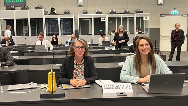 Marta And Taylor At UN Meeting In Geneva