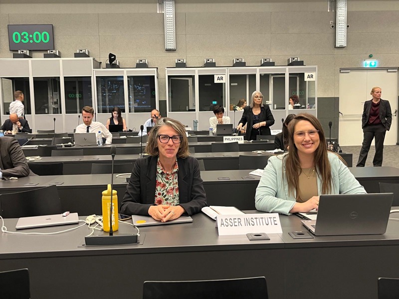 Marta And Taylor At UN Meeting In Geneva