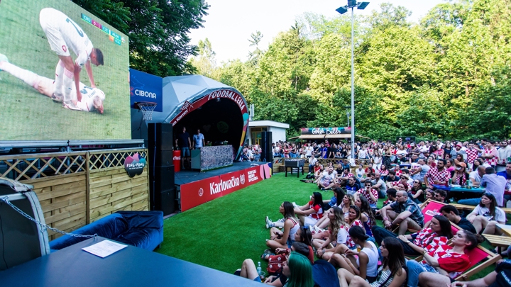 Fans Watching Match