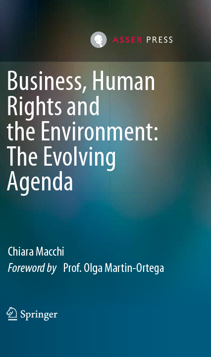 Business, Human Rights and the Environment: The Evolving Agenda