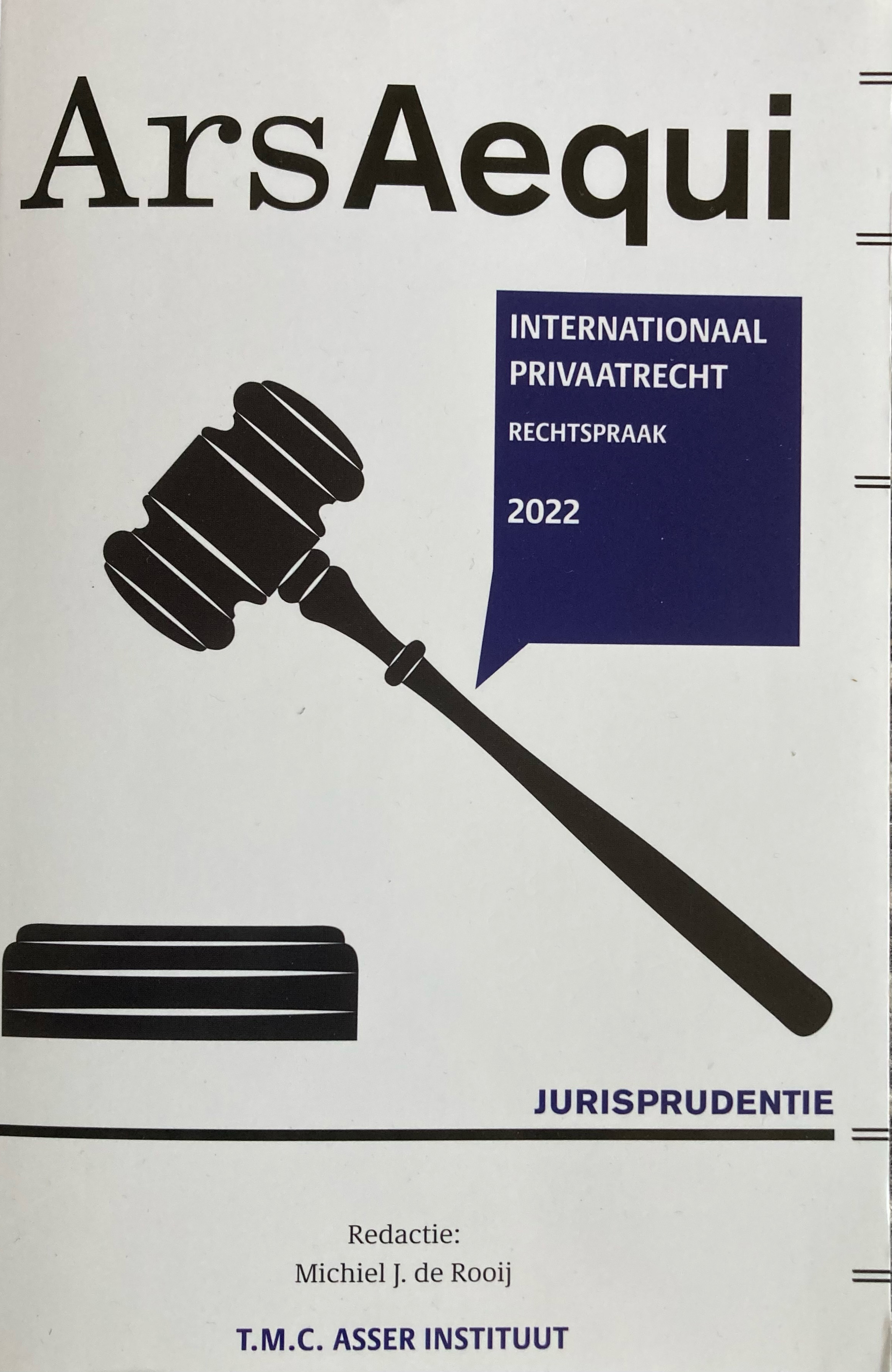 Ars Aequi - Internationaal Privaatrecht Rechtspraak 2022 - Jurisprudentie
