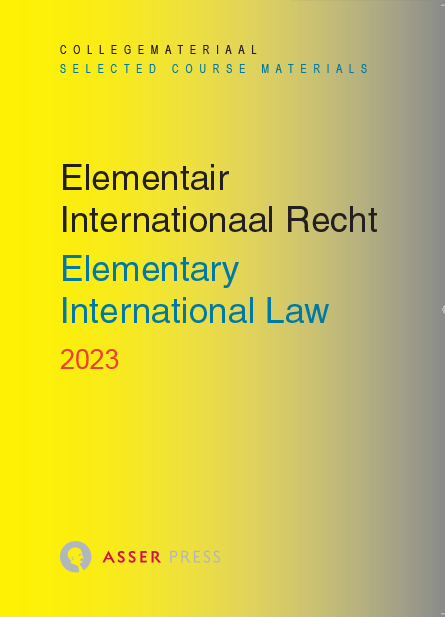 Elementair Internationaal Recht 2023/Elementary International Law 2023